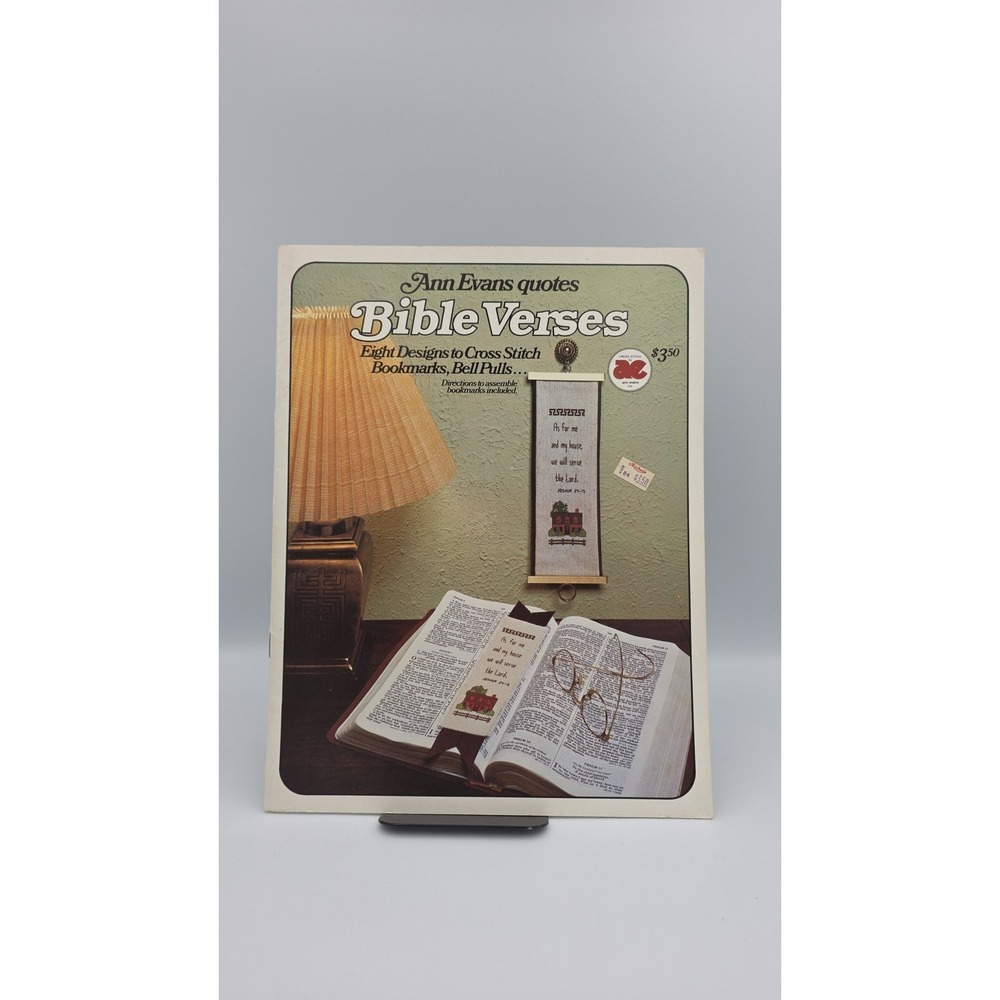 Bible Verses, 1981, Cross Stitch Pattern Booklet